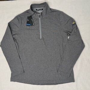 Brand New Travis Mathew Golf Zachary 2.0 1/4 Zip Long Sleeve Men's XL Gray